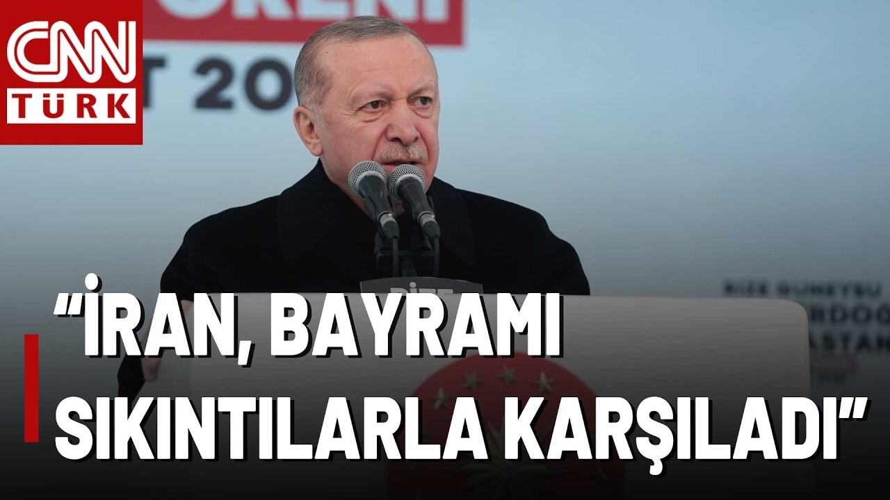 Erdoğan: Bayram Gazze ve İran'da Barışa Vesile Olsun!