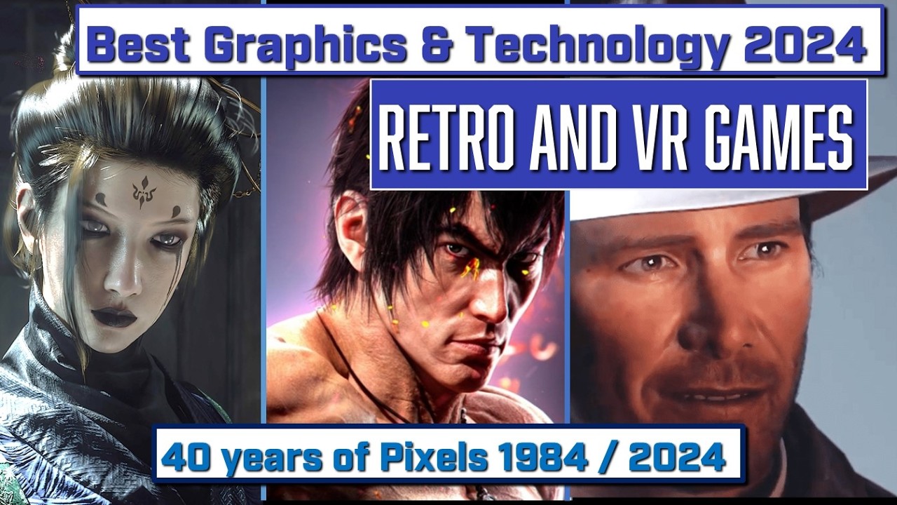 Best Technology/Graphics of 2024: Bonus 1984 best Visuals Retro & best VR Game
