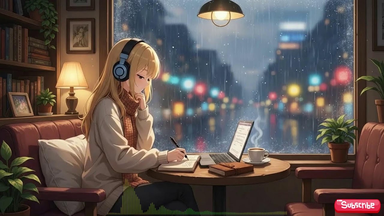 Late Night Coffee Shop ☕ Jazz Lofi for Deep Work & Study (24/7 Live)