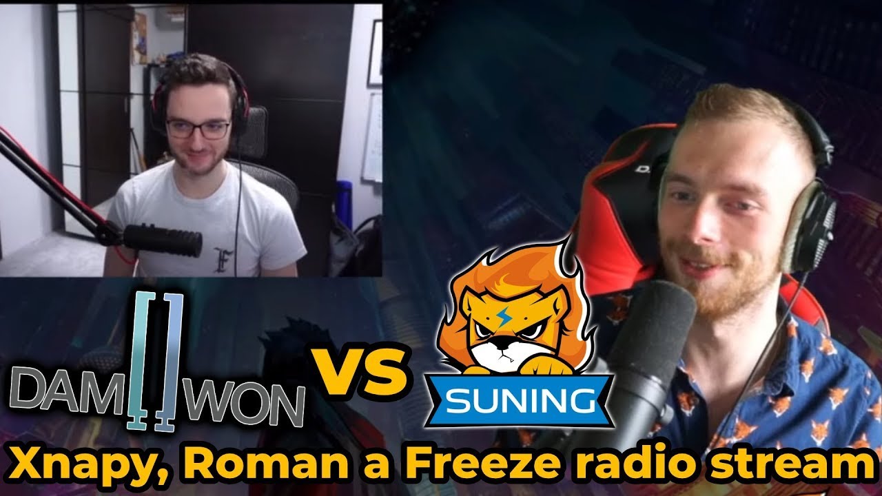 DAMWON vs SUNING BO5 @ Worlds 2020 | Fin&aacute;le | Z&aacute;znam Xnapyho radio streamu ft. Roman & Freeze