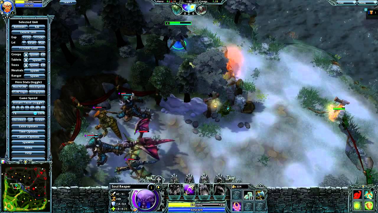 Hon- Level 1 Farm Ancients with Soul Reaper (Legion)