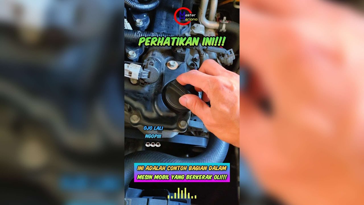 🧰 Salah Satu Cara Mengetahui Bagian Dalam Mesin Apakah Berkerak Oli Atau Tidak ‼️ ⚒️🛠️⛏️🔩🔧