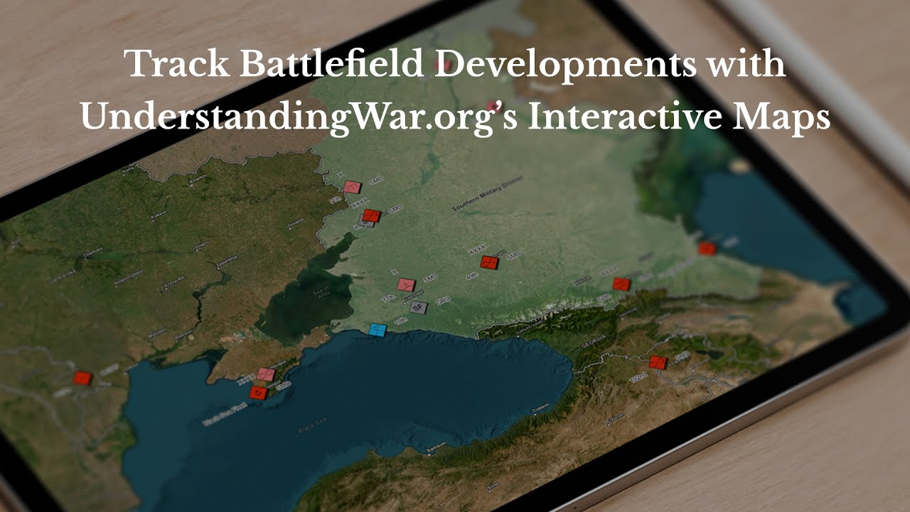 ISW Website Video Tour Part 4: Our Enhanced Map Room and Map Series
