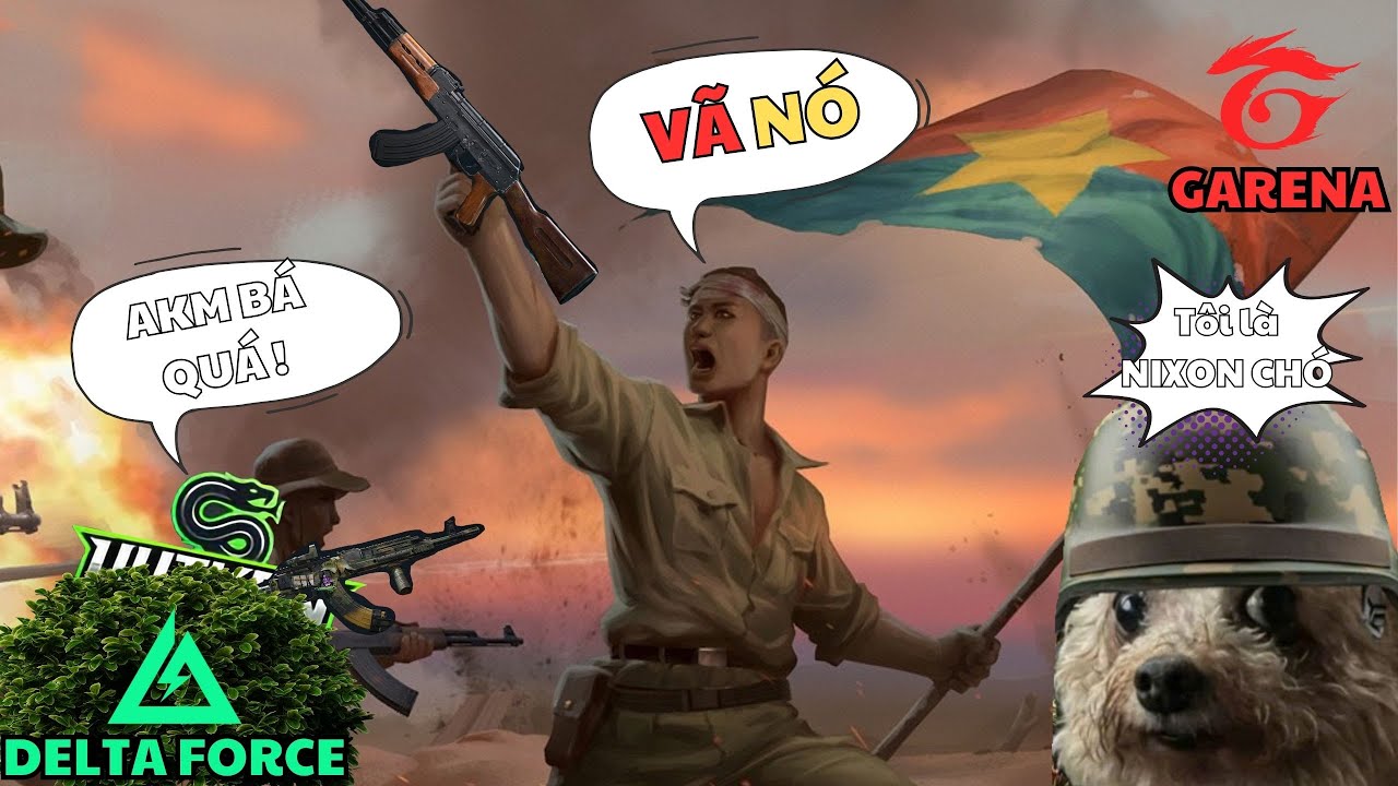🔫DELTA FORCE : AKM - ANH HÙNG KHÁNG CHIẾN CHỐNG MỸ ! - VŨ KHÍ LÀM NÊN LỊCH SỬ🔥