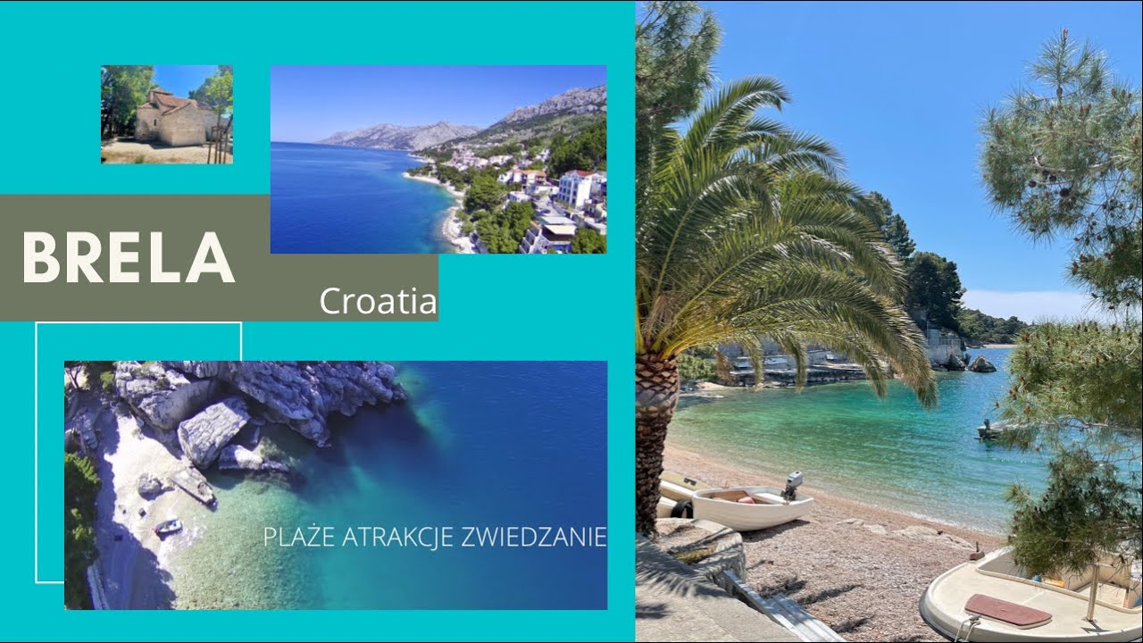 Brela HD - Chorwacja, Punta Rata, Podrace, najpiękniejsze plaże, atrakcje - vlog#2 Croatia, Kroatien