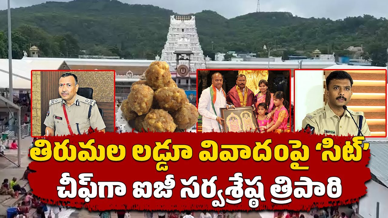 Andhra Pradesh Government Forms SIT to Probe Tirupati Laddu Controversy | Samayam Telugu