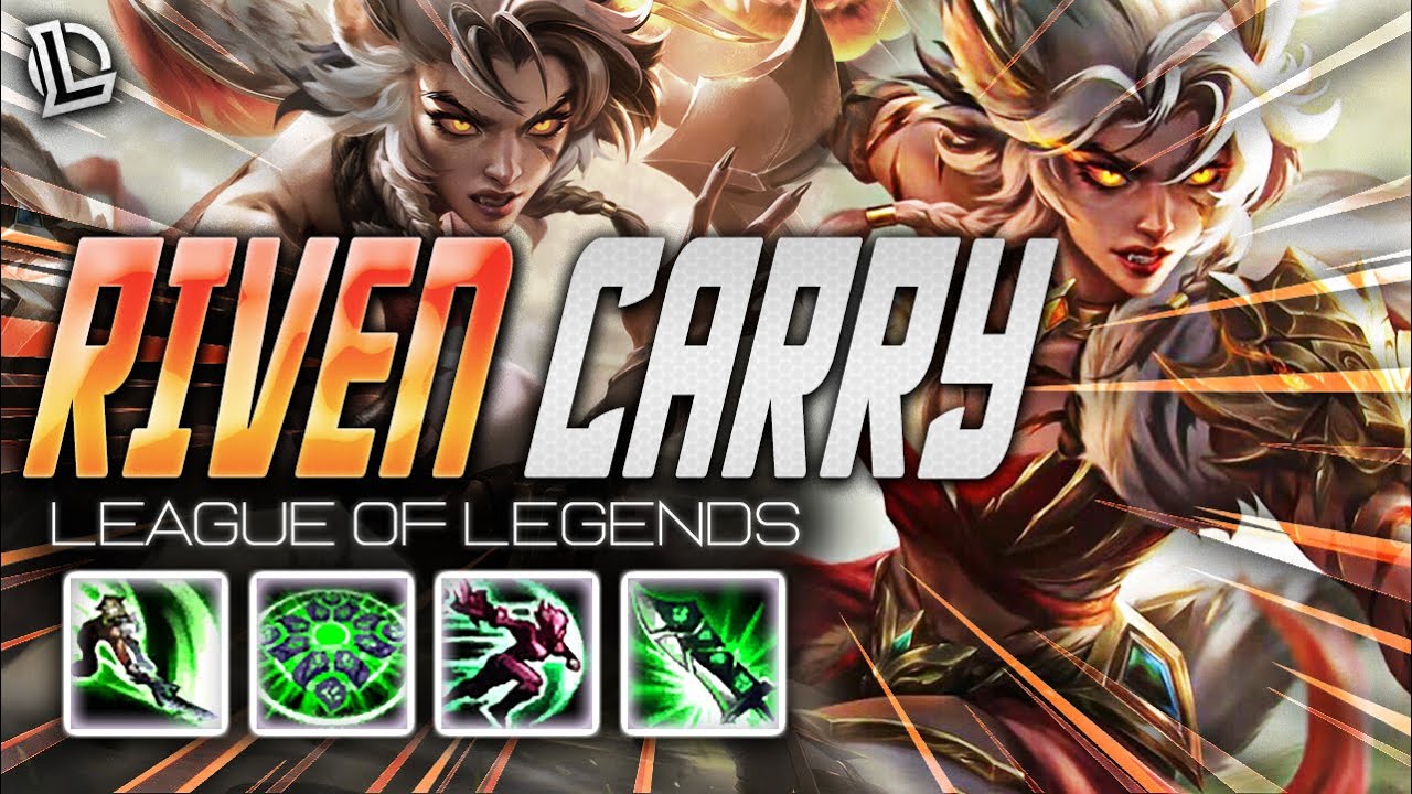 RIVEN MONTAGE - RIVEN CARRY | Ez LoL Plays #1056