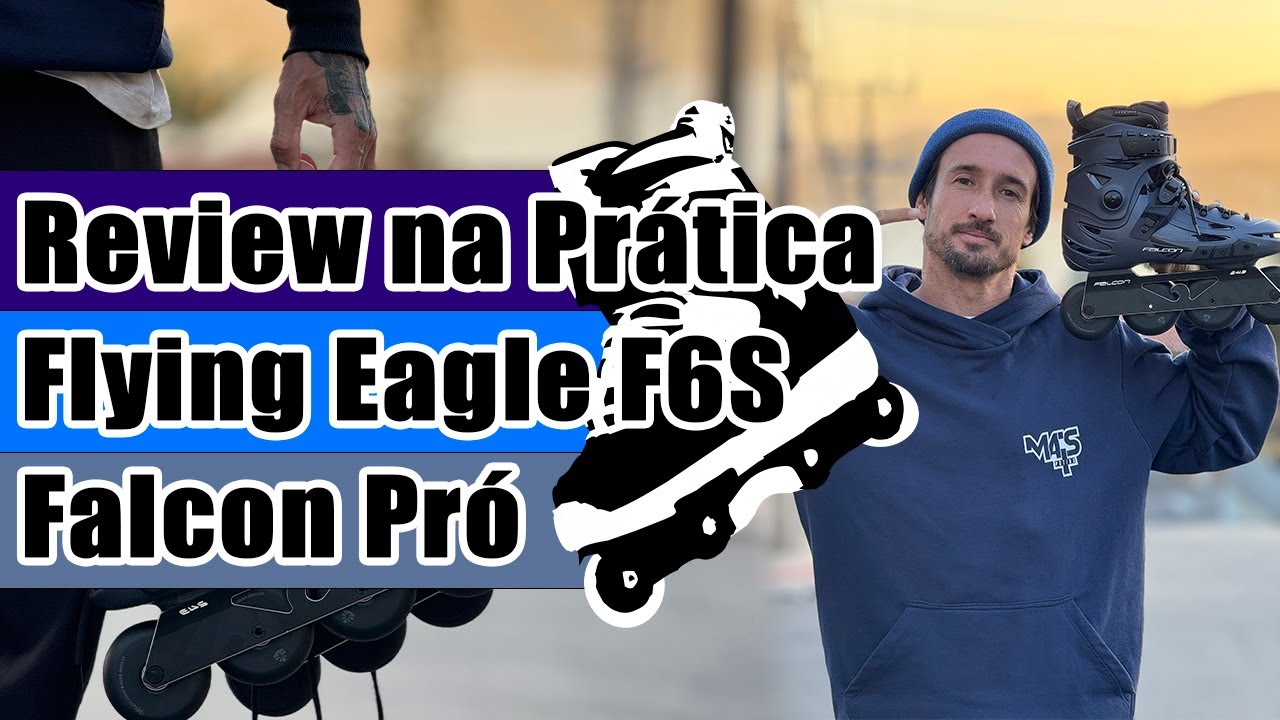 Patins Flying Eagle Falcon PRO Blue | Review na prática