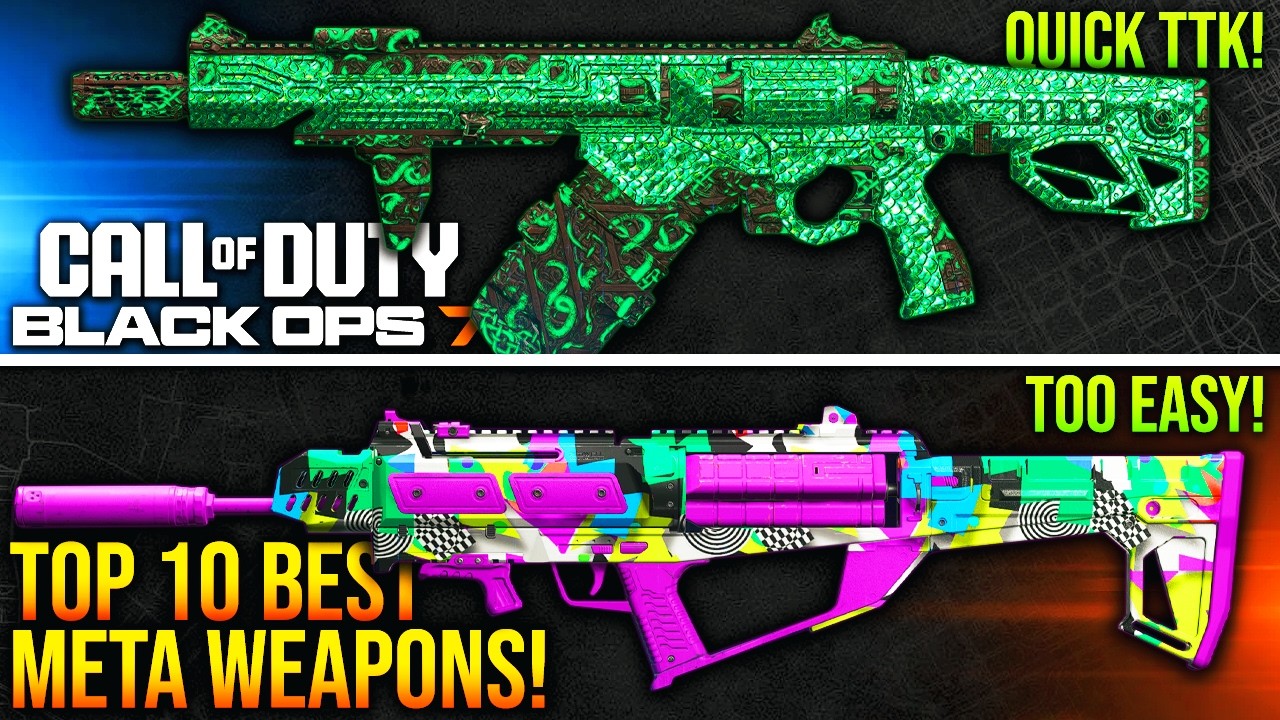 Black Ops 7: New TOP 10 META CLASS SETUPS After MAJOR UPDATE! (BO7 Best Weapons)