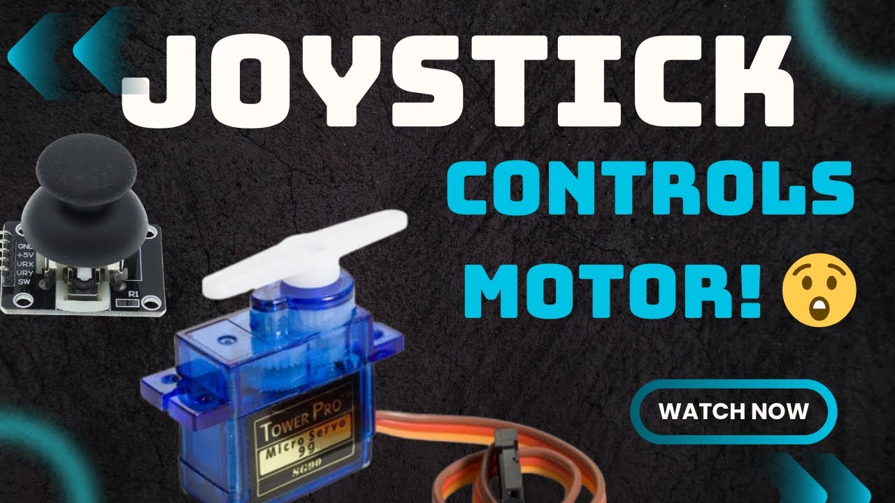 Control Servo Motor Using Joystick & Arduino UNO | Easy DIY Project #arduino #diy