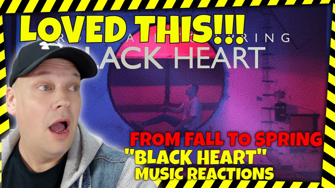 SO COOL!!! From Fall To Spring - BLACK HEART| [ Reaction ] | UK REACTOR | REACTION |