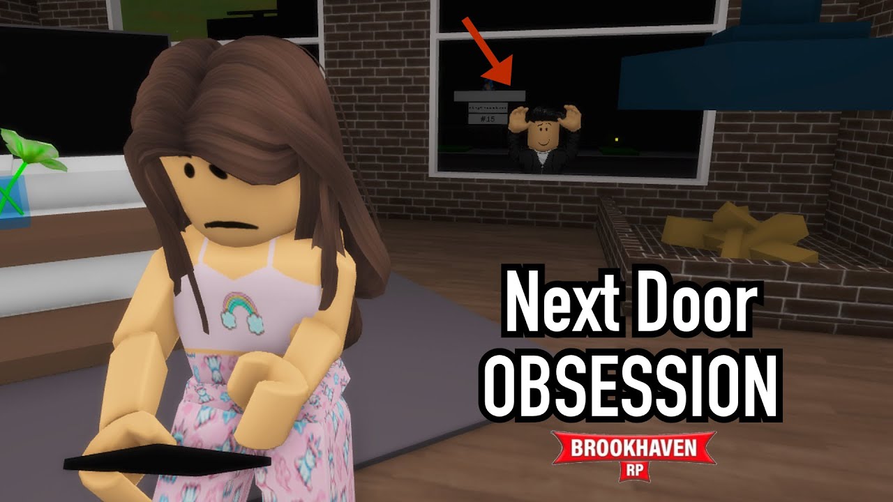 “Next Door OBSESSION”😍😡~Roblox Brookhaven Mini movie~VikingPrincessJazmin