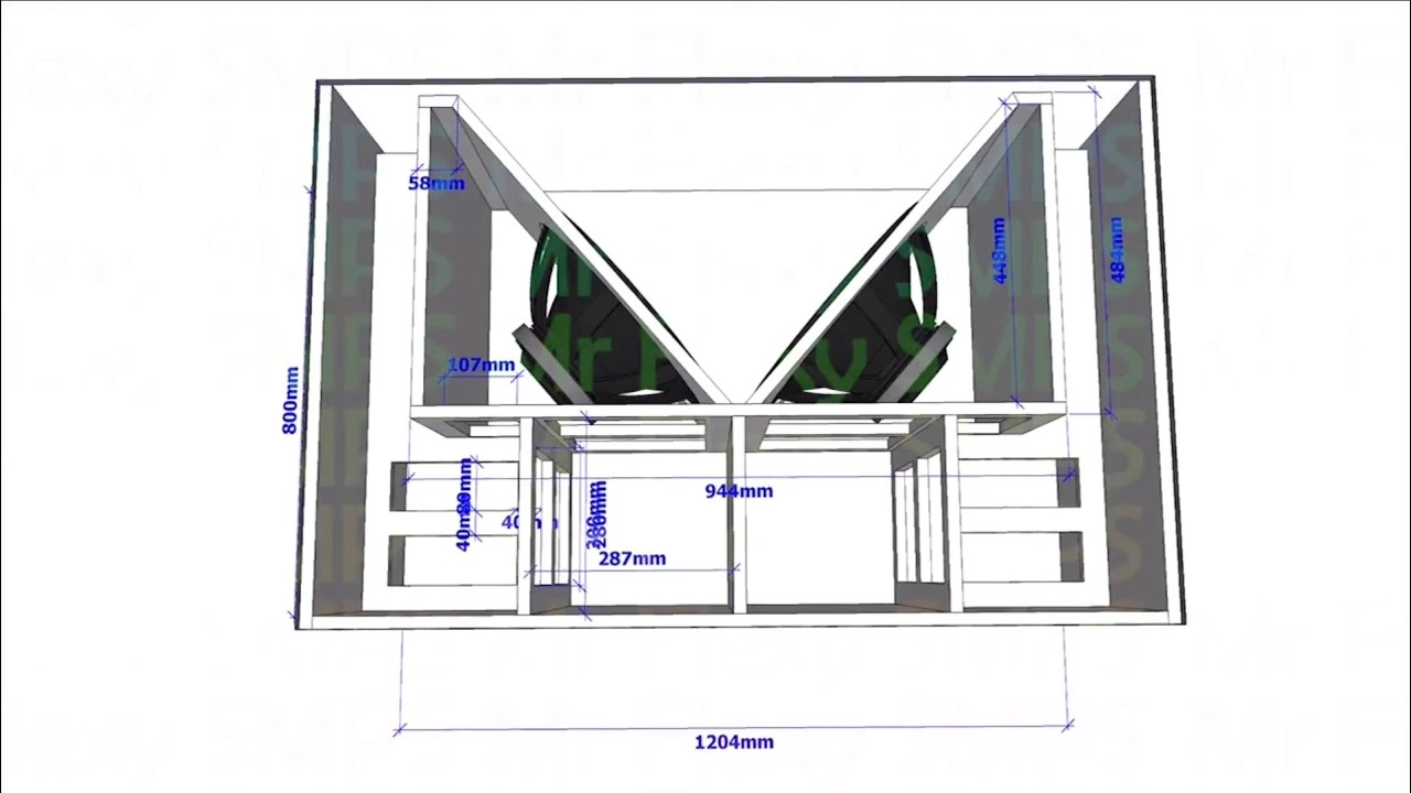 Plan RCF Dual 18