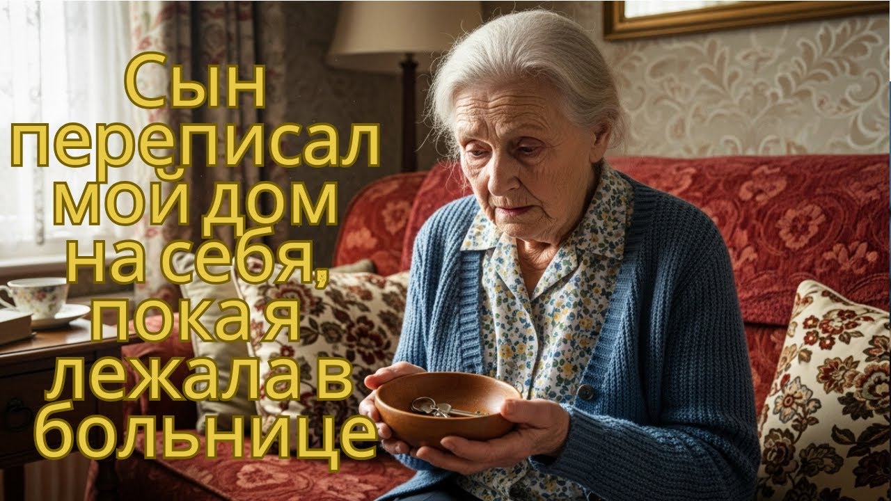 Сын переписал мой дом на себя, пока я лежала в больнице… Но он не проверил одну деталь...