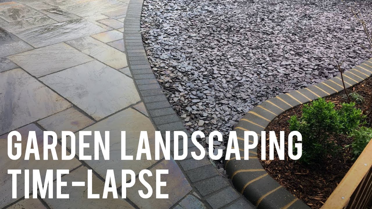Garden Landscaping Time-Lapse
