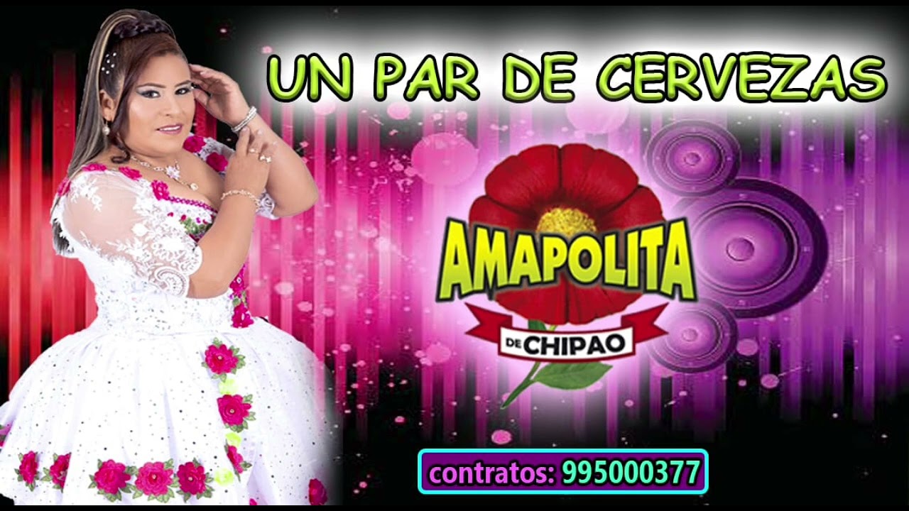 Exito de Amapolita de Chipao un par de cerveza.