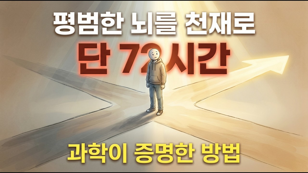 기억력·집중력 다 포기했던 내가, 딱 3일 만에 뇌가 바뀐 이유 | 뇌과학이 증명한 천재 두뇌 만드는 5가지 진짜 방법
