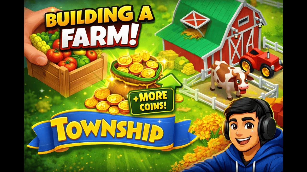 Township Gameplay 🌱 Building My Dream Farm & City! | Wynter