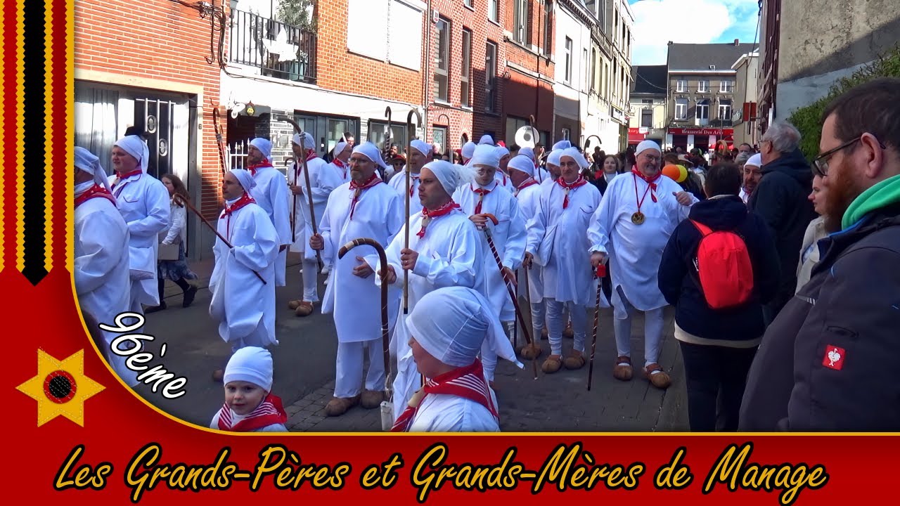 Carnaval de Manage 2024 - 4 Airs avec Les Grands-Pères et les Grands-Mères