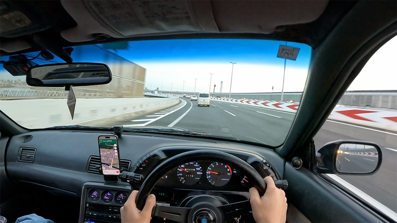 POV Drive NISSAN SKYLINE R32 GT-R in Japan