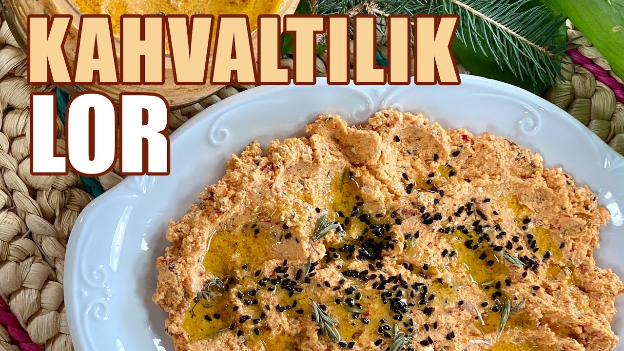 BAHARATLI LOR PEYNİRİ / KAHVALTI İÇİN ENFES BİR LEZZET KAHVALTILIK LOR YAPIMI