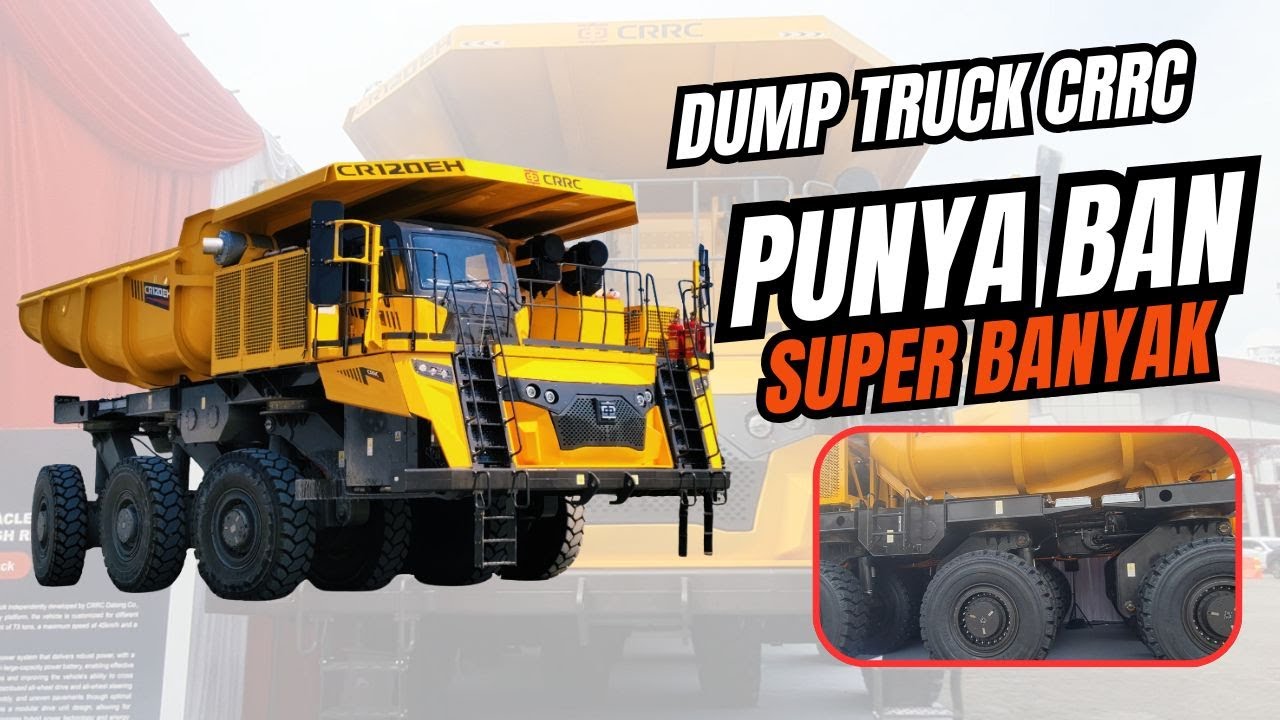 AGAK ANEH !!!! DUMP TRUCK BISA SEBANYAK INI BAN NYA