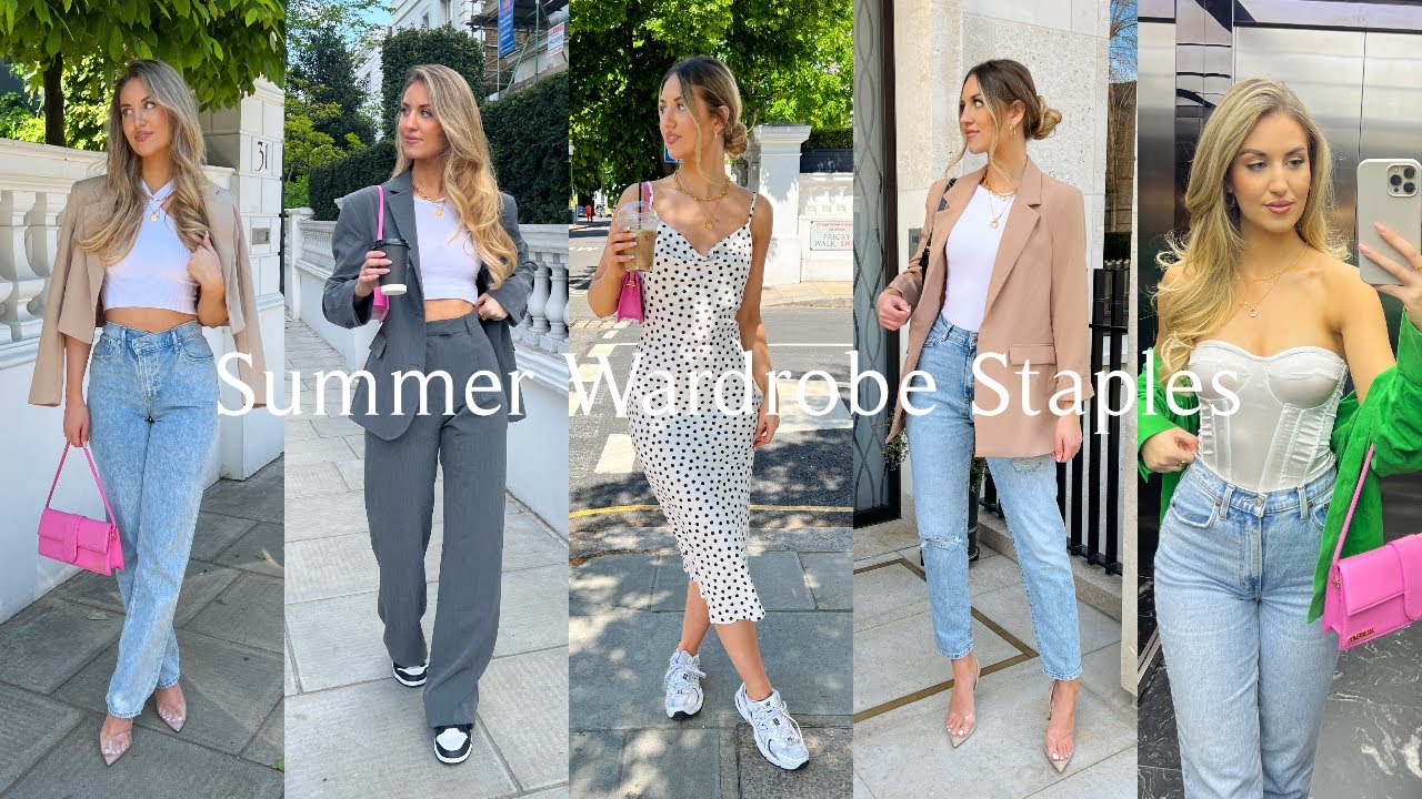 SUMMER 2022 CAPSULE WARDROBE / ITEMS I'M LOVING