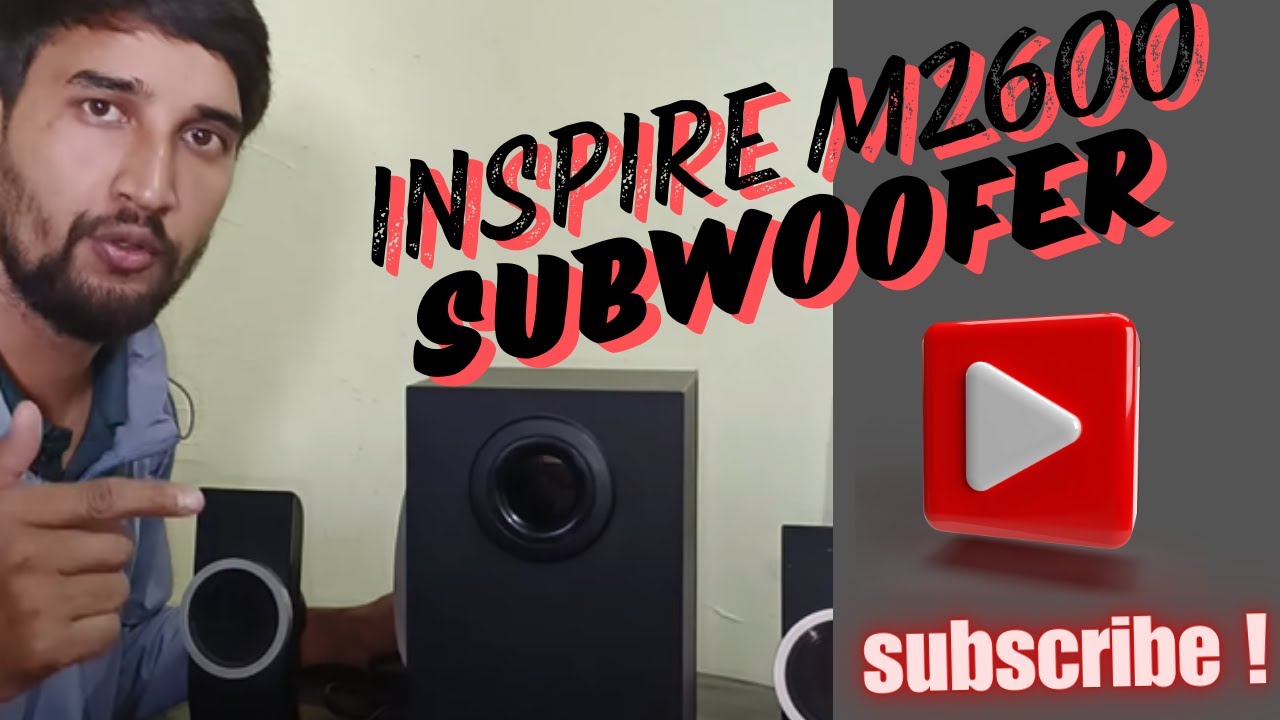 Subwoofer | Inspire M2600 by Creative Lab | Lalit Mali |