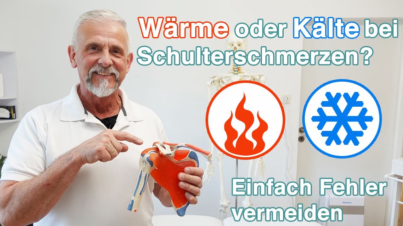 Wärme oder Kälte bei Schulterschmerzen? 🔥 Fehler vermeiden