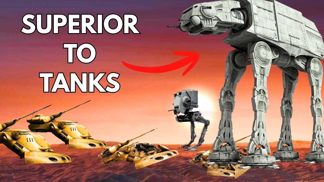 Why Walkers are SO Dominant in Star Wars!