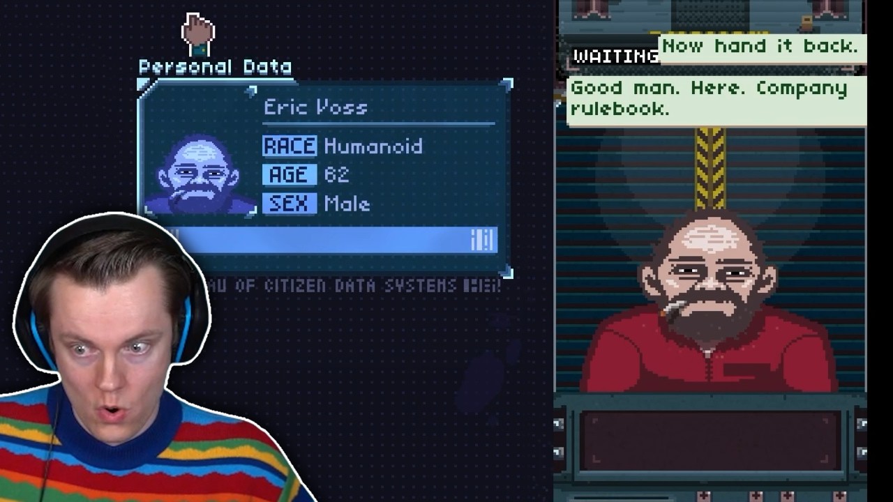This Game is Like Papers, Please but in SPACE