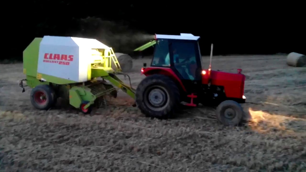 IMT 558 and Claas rollant 250