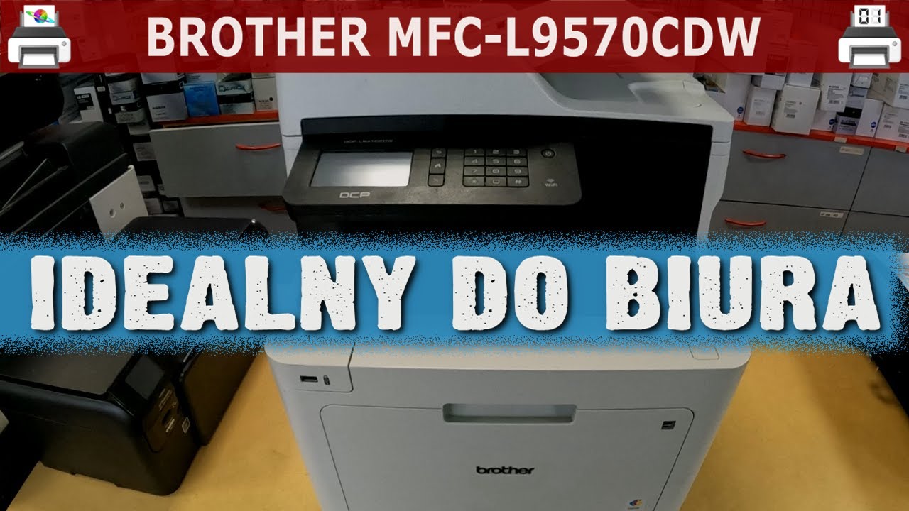 BROTHER MFC-L9570CDW 🖨️ ... idealny do biura