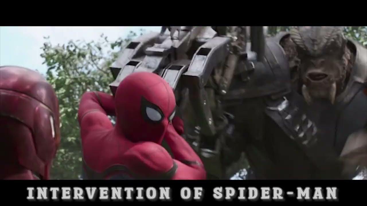 Avengers - Infinity War Edit : Intervention Of Spider Man