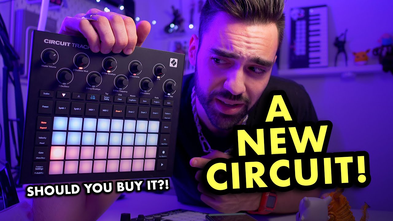 NOVATION CIRCUIT TRACKS | Обзор, новые функции и Jam!