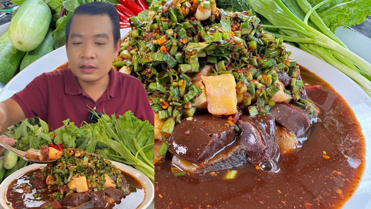 เมนูงัวน้อยเกือกน้ำเกือกตม บรรยากาศฟ้าหลังฝน ซดคำใหญ่ๆแซ่บๆ