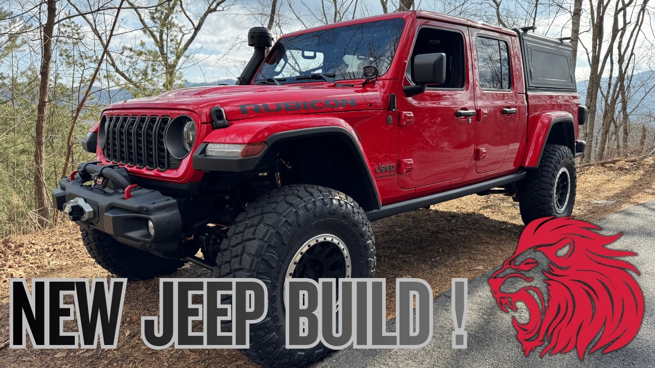 Новый Jeep в сборе - Jeep Gladiator Rubicon 2025 года.