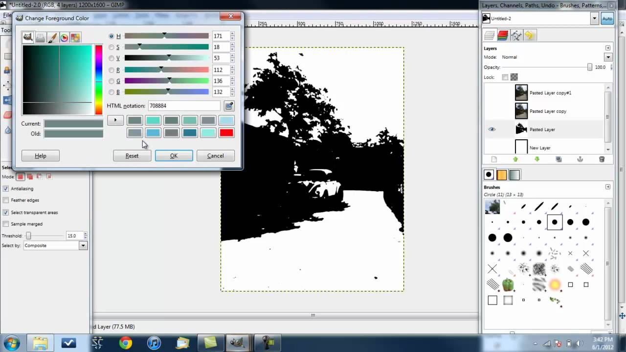 How to Make Stencil Art Using the Threshold Method