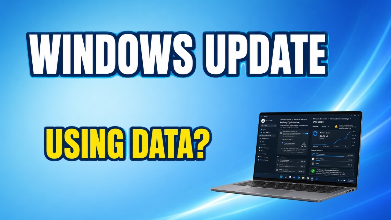 Windows Update Using Too Much Data? Limit Delivery Optimization in Windows 11