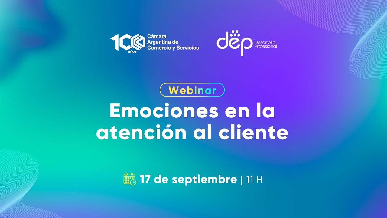 Webinar: Emociones en la atención al cliente