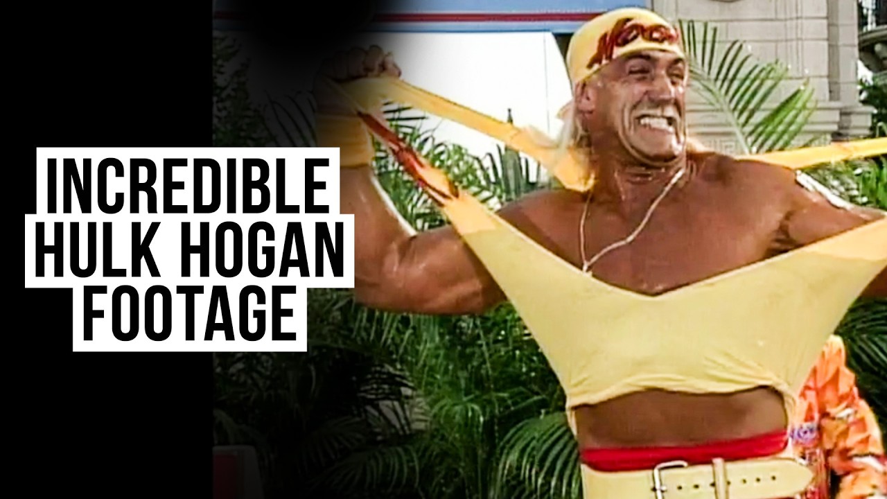 Невероятные кадры с Халком Хоганом найдены в хранилище WWE