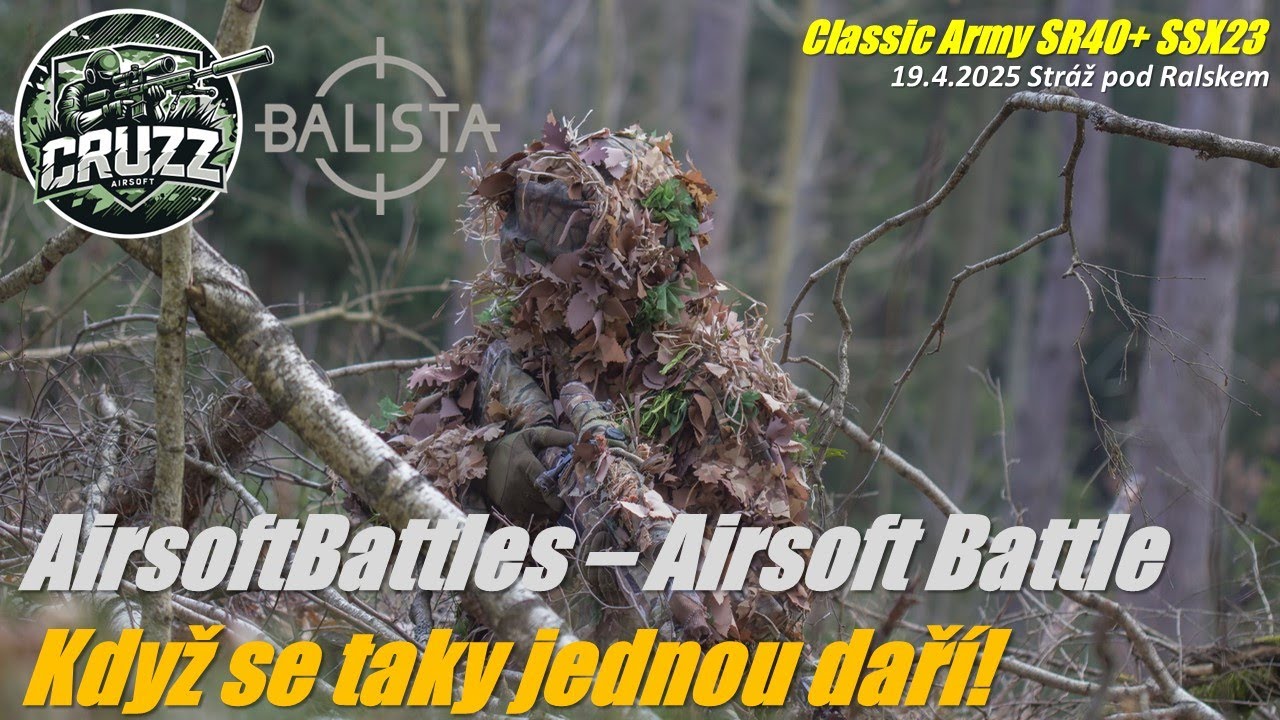#013 AIRSOFTBATTLES   AIRSOFT BATTLE / Když se taky jednou daří / SR-40 / SSX23