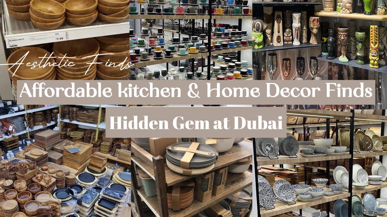 Affordable Kitchen & Home Decor Finds | Hidden Gem at Dubai | Budget-Friendly