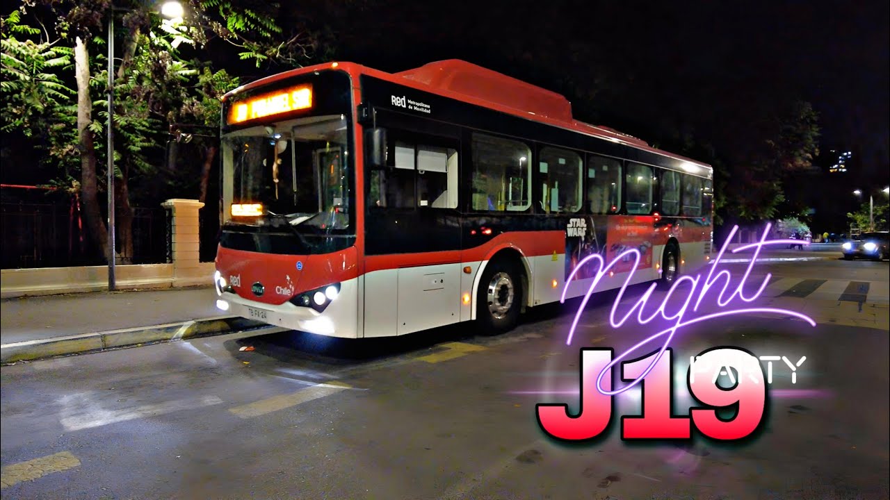 Viaje en Bus El&eacute;ctrico Ruta Nocturna