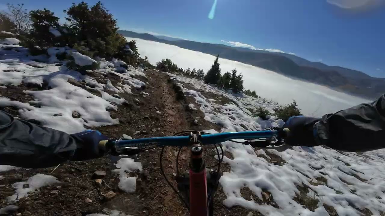 18/11/24 #downhill_trail_florina #mountain #mtb #mtbflorina #snow