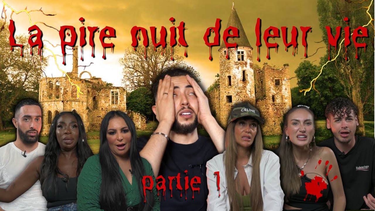 NABILFLIX HORROR : Un château hanté ? La pire nuit de leur vie ! Partie 1