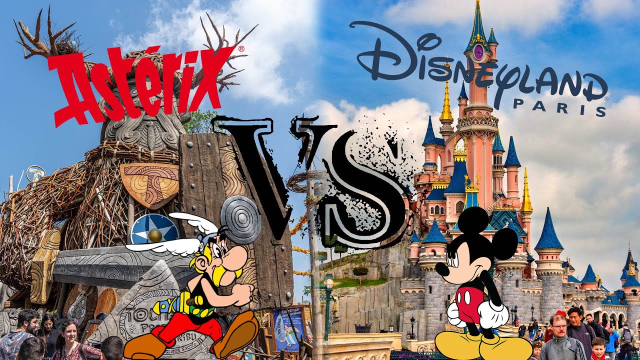 PARC DISNEY VS ASTERIX : LEQUEL EST LE MEILLEUR ?