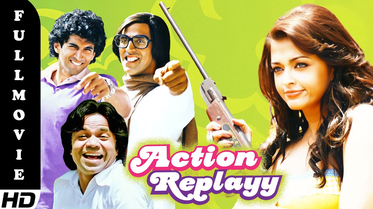 Akshay Kumar और Aishwarya Rai की BEST कॉमेडी मूवी - Action Replayy | Aditya Roy Kapur, Rajpal Yadav