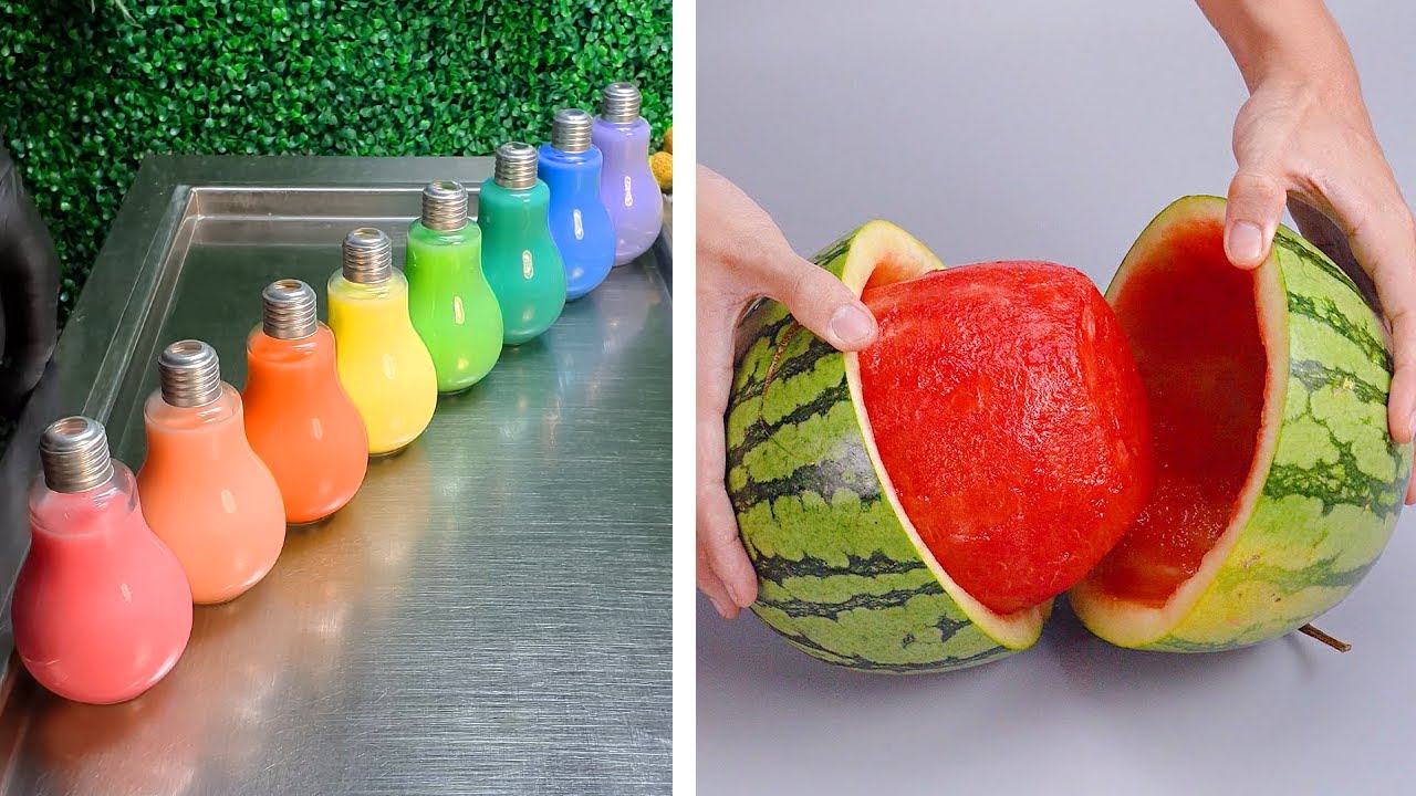 Awesome Rainbow IceCream Decorating Tutorials | Easy Colorful IceCream Hacks Compilation
