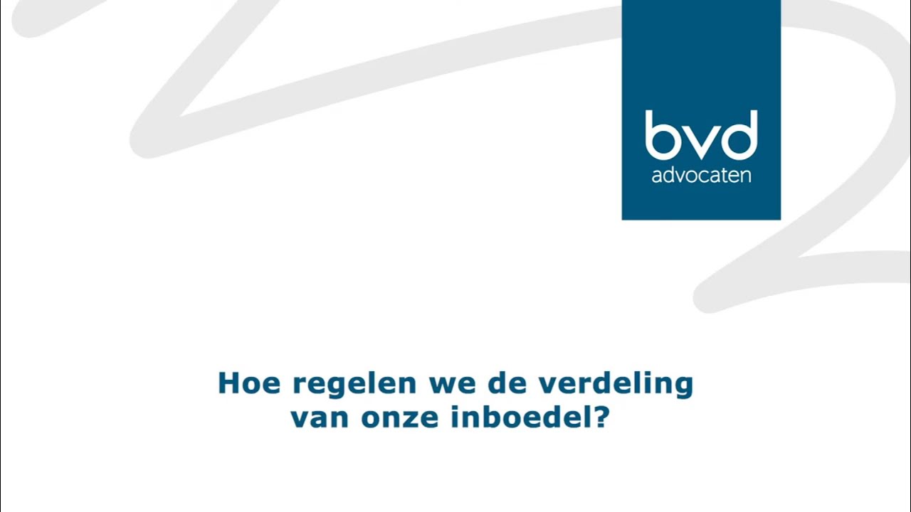 Hoe verdelen wij onze inboedel bij echtscheiding?